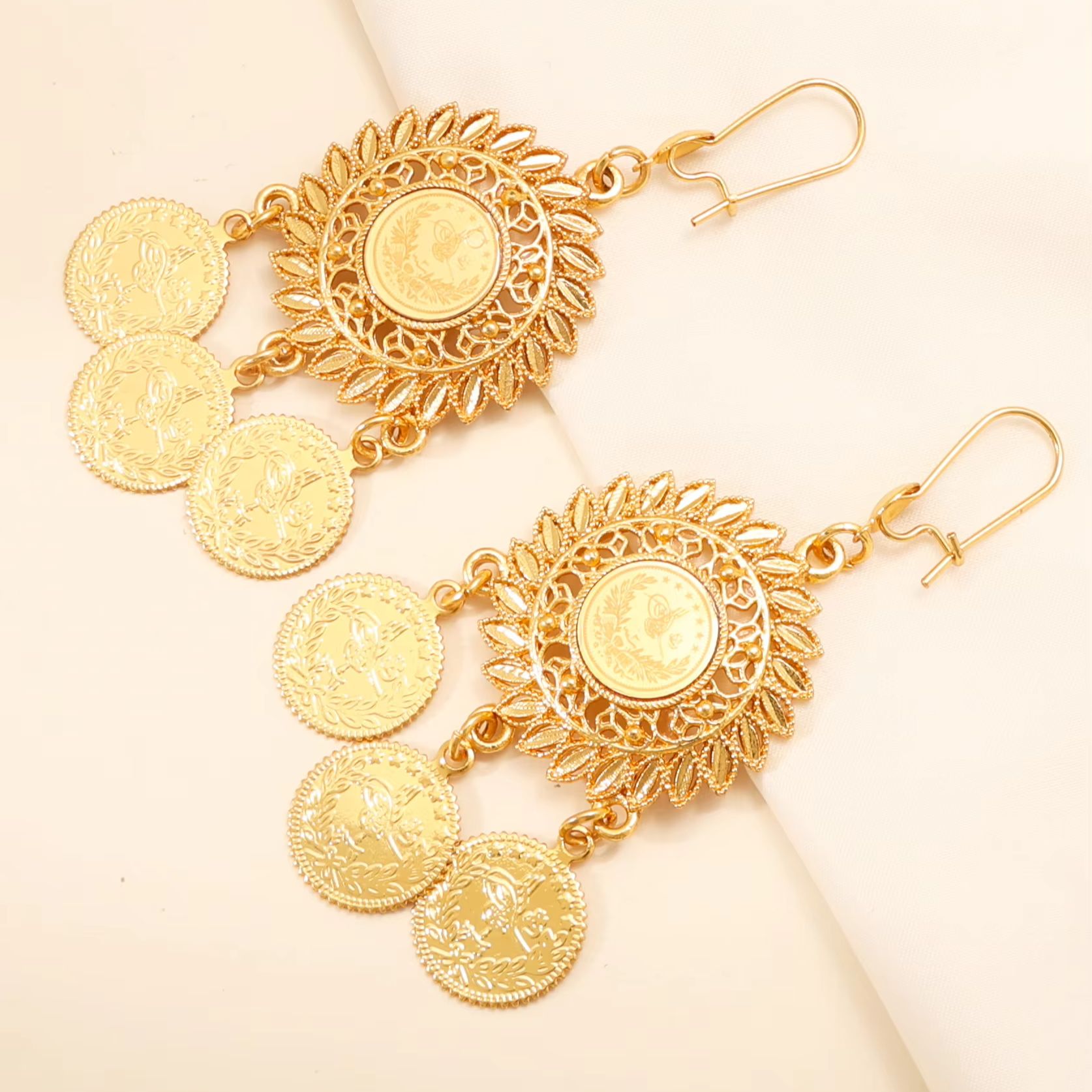 Ethnic Fashion Wear For Women - Brincos Florais Étnicos Vintage Boho KDE,