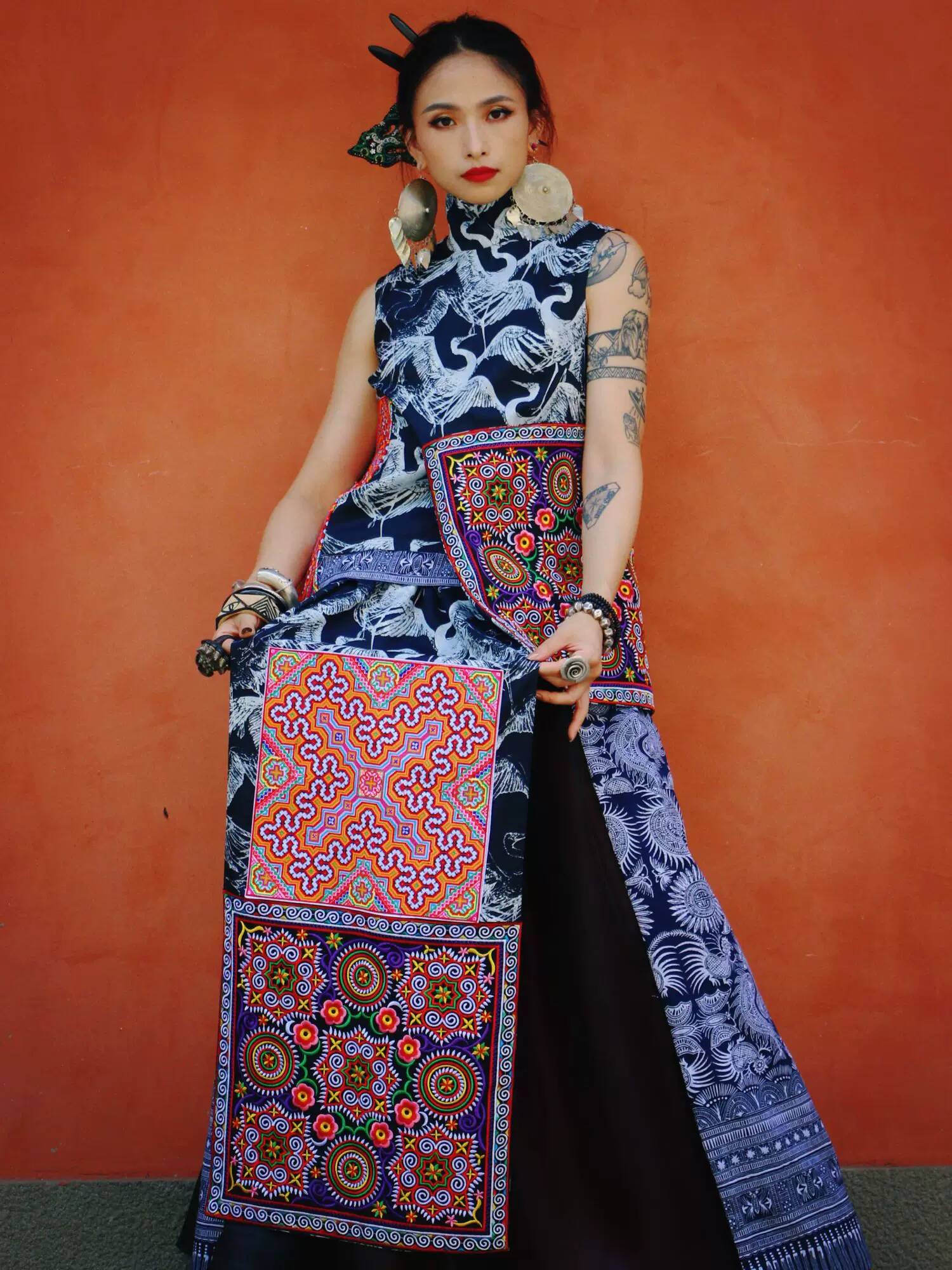Conjunto Tradicional de Vestid - Ethnic Style avaliação e preço