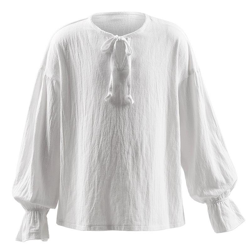 Camisa Medieval de Renda Estil - Ethnic Fashion Trend avaliação e preço