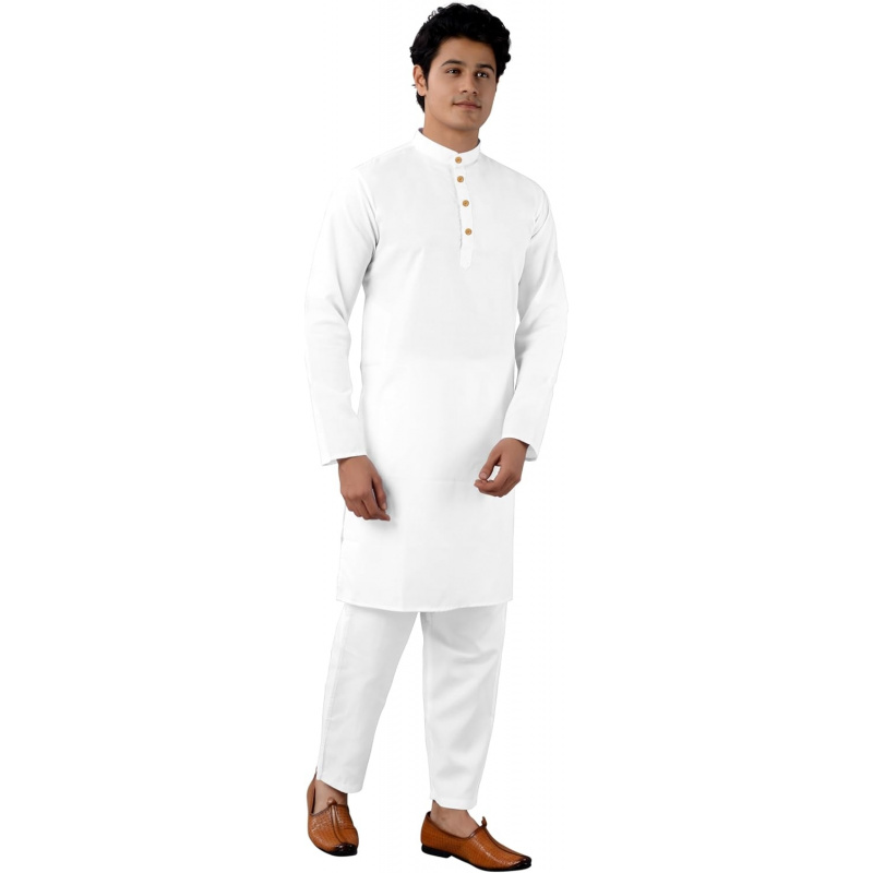 Conjunto de Túnica de Algodão  - Kurta Men Cotton avaliação e preço