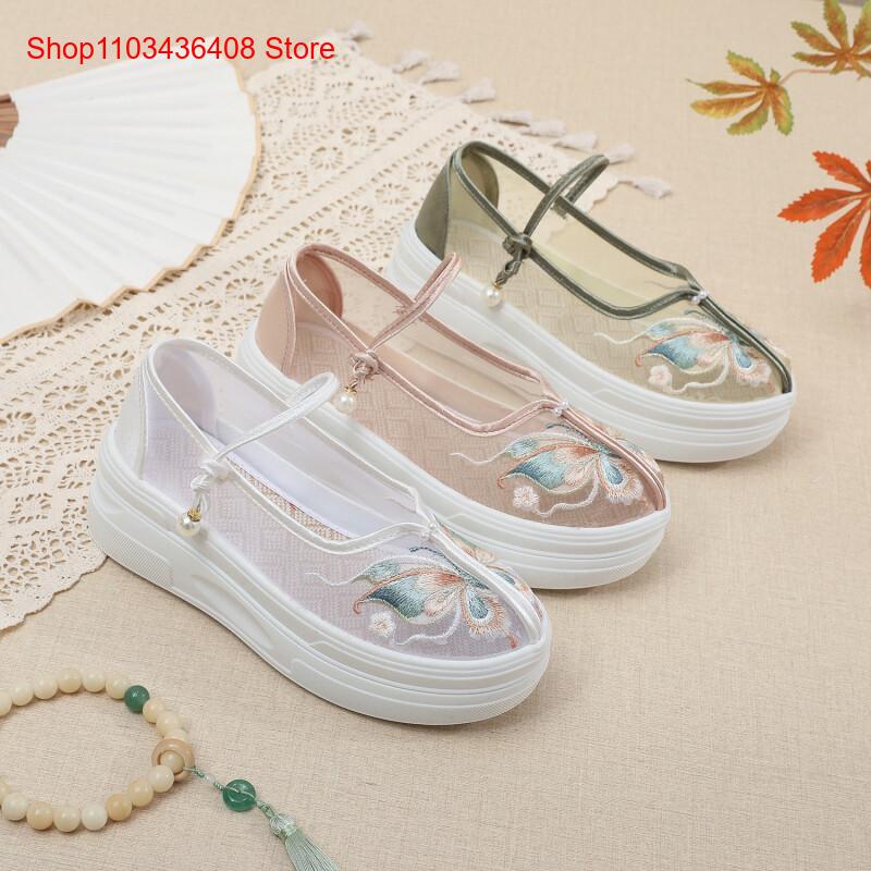 Novos Sapatos de Tecido Estilo - Ethnic Style avaliação e preço