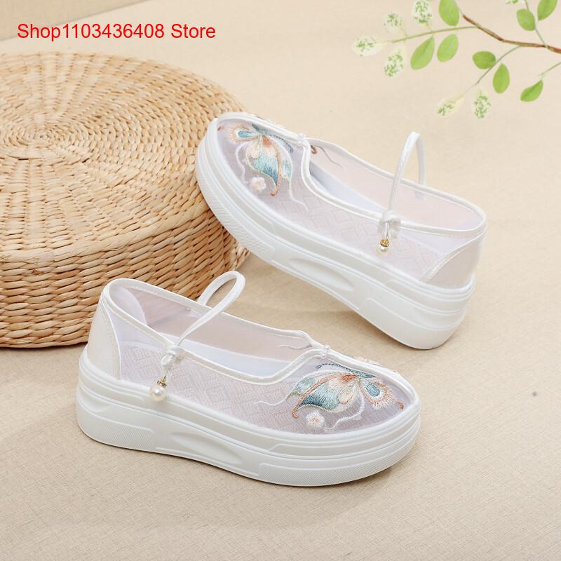 Novos Sapatos de Tecido Estilo - Ethnic Style avaliação e preço