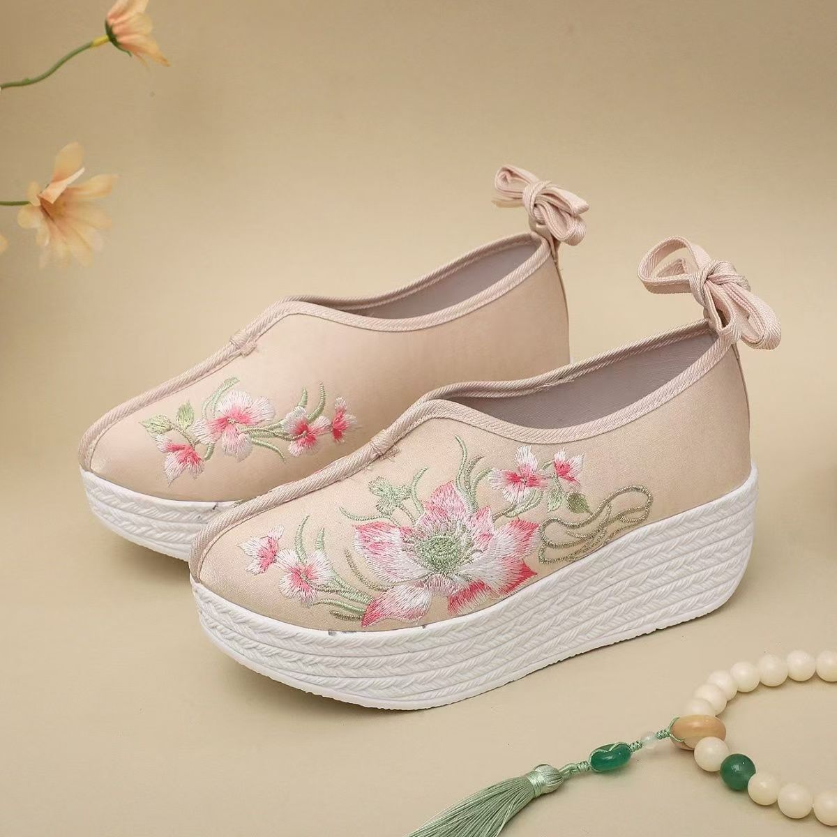 Sapatos Femininos de Estilo Ét - Ethnic Fabric avaliação e preço