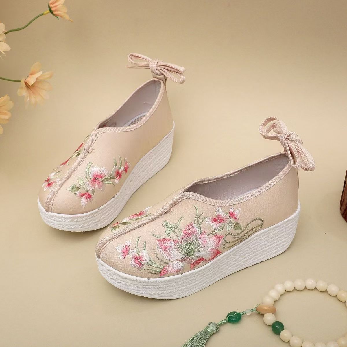 Sapatos Femininos de Estilo Ét - Ethnic Fabric avaliação e preço