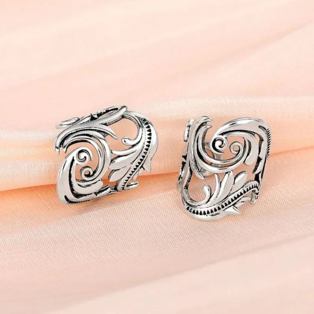 Brincos de Pressão em Cobre co - Ethnic Fashion Wear For Women avaliação e preço