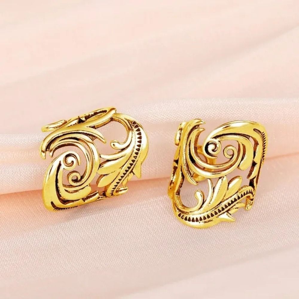 Brincos de Pressão em Cobre co - Ethnic Fashion Wear For Women avaliação e preço