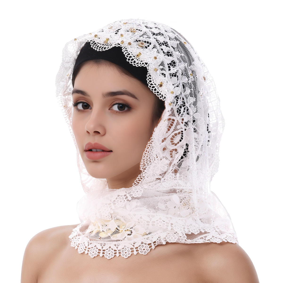 Xale Estiloso Feito à Mão, Len - Ethnic Fashion Wear For Women avaliação e preço