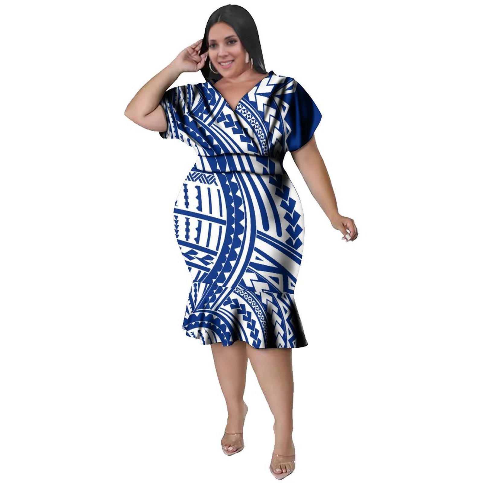Vestido Feminino Justo com Dec - Ethnic Fabric avaliação e preço