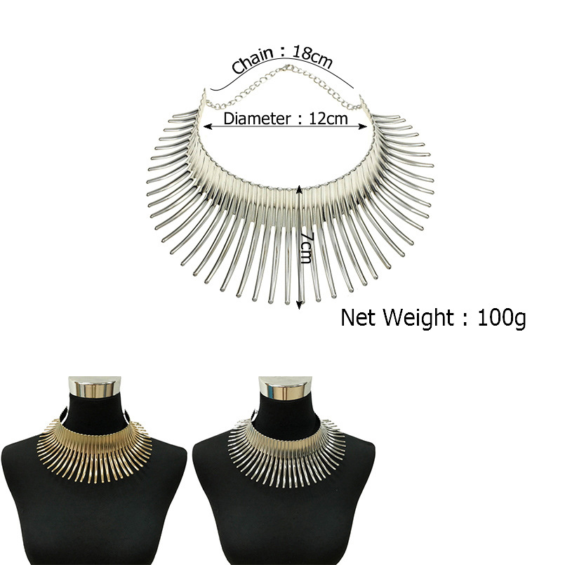 Abqr feminino grande colar afr - Ethnic Style avaliação e preço