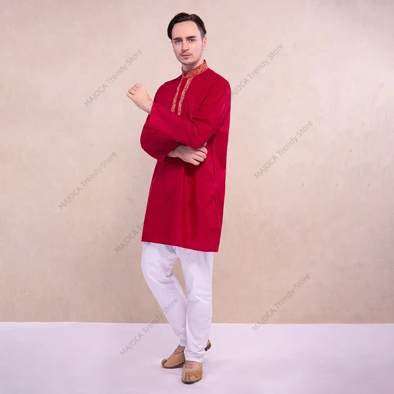 Vestido indiano para homens ku - Kurta Men Cotton avaliação e preço