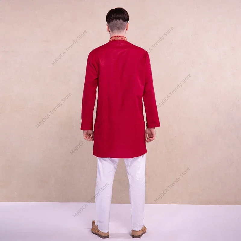 Vestido indiano para homens ku - Kurta Men Cotton avaliação e preço