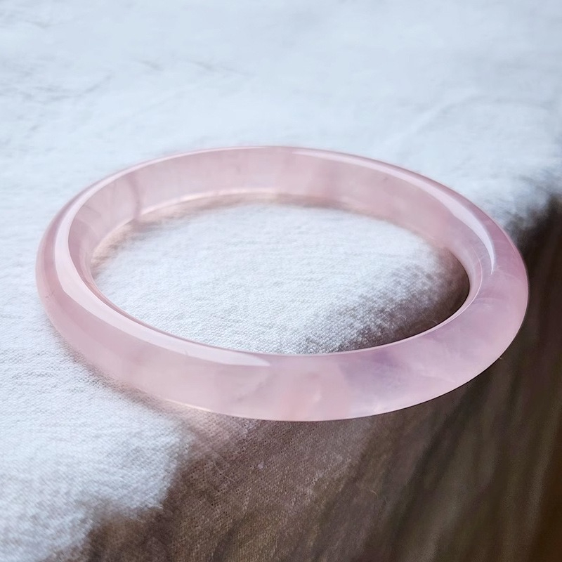 Nova pulseira rosa natural, jo - Ethnic Fashion Wear For Women avaliação e preço