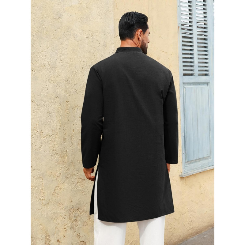 Camisa Kaftan Masculina de Man - Kurta Men Cotton avaliação e preço