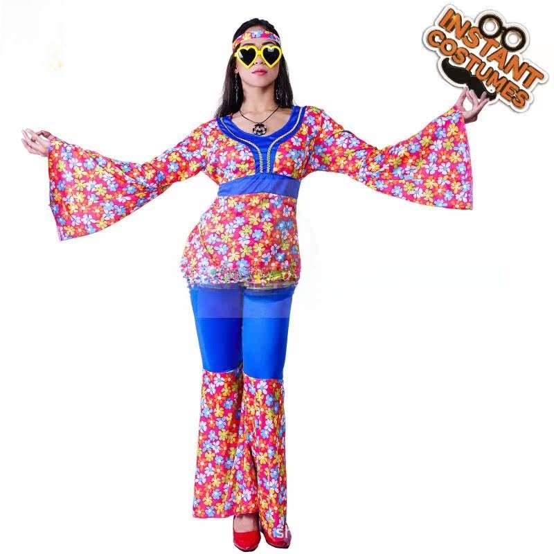 Fantasia Hippie Feminina com G - Ethnic Fashion Trend avaliação e preço